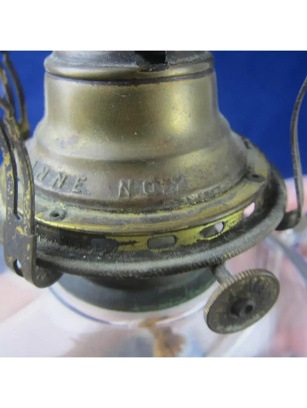 Antique Oil Lamp 16